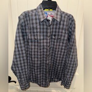 Wrangler George Strait Cowboy Cut Collection button-up shirt - Youth XL